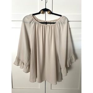 Emma Rose Flowing Top 3/4 Length Sleeve.  Size XL